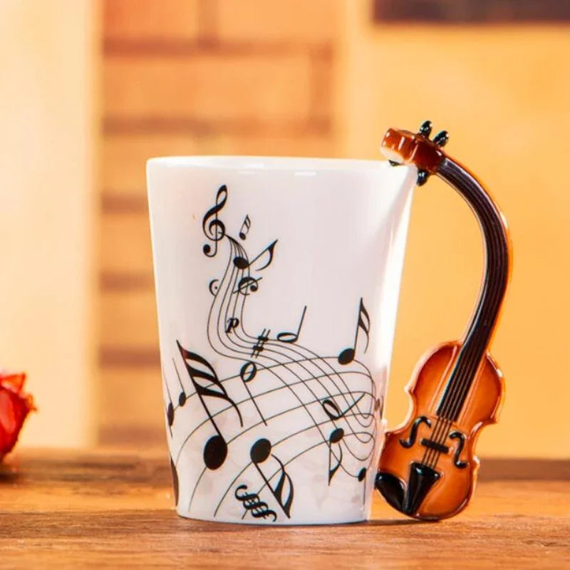 GetMugged™ Creative Music Ceramic Coffee Mug