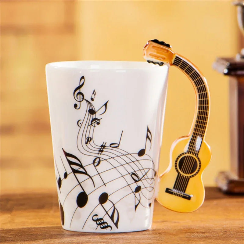 GetMugged™ Creative Music Ceramic Coffee Mug