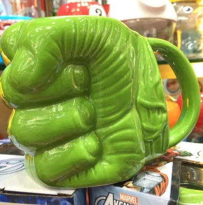 Marvelous Hulk Fist Mug – Ideal for Tea, Coffee, and Beverage