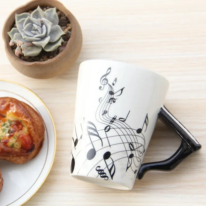 GetMugged™ Creative Music Ceramic Coffee Mug