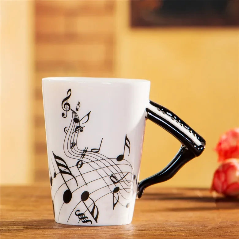 GetMugged™ Creative Music Ceramic Coffee Mug