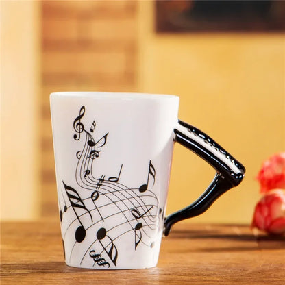 GetMugged™ Creative Music Ceramic Coffee Mug