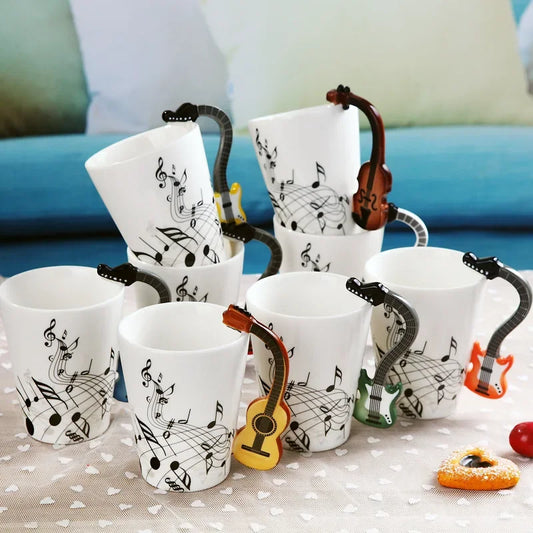 GetMugged™ Creative Music Ceramic Coffee Mug