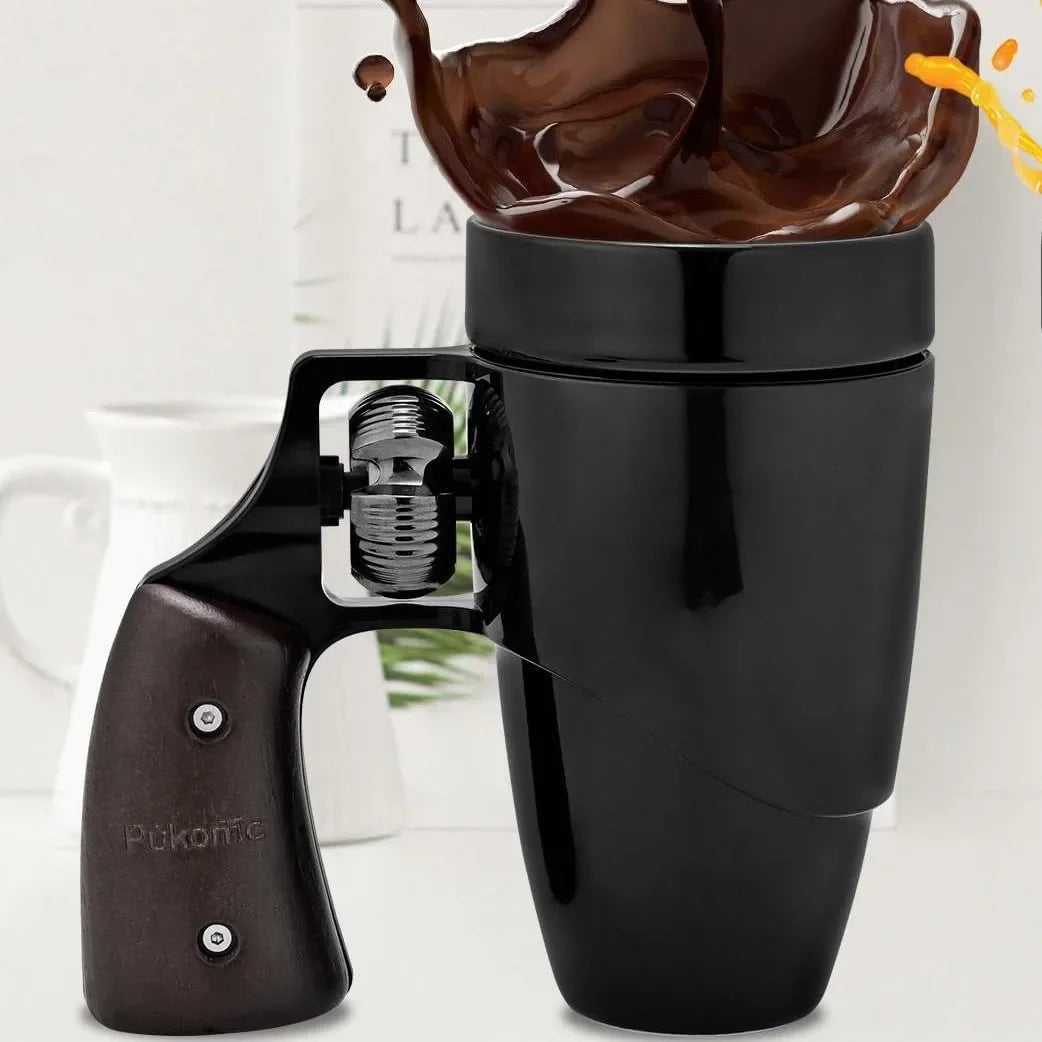 GetMugged™ Creative Revolver Handle Mug USA