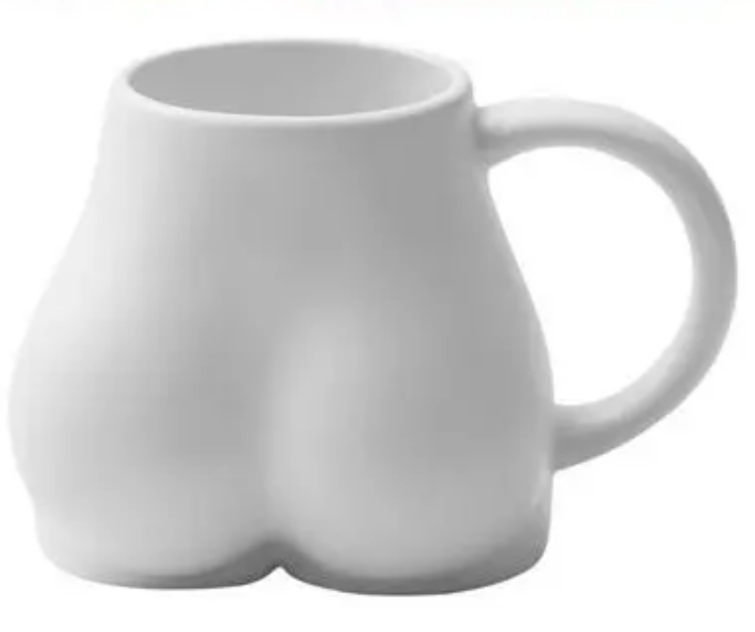 GetMugged™ Ceramic Butt Coffee Mug