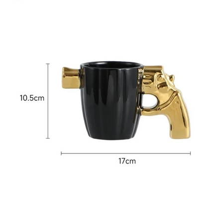 GetMugged™ Creative Pistol Ceramic Mug Coffee