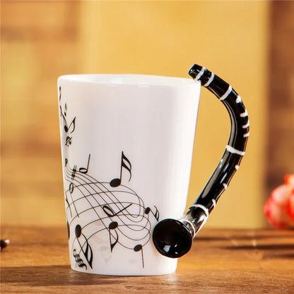 GetMugged™ Creative Music Ceramic Coffee Mug