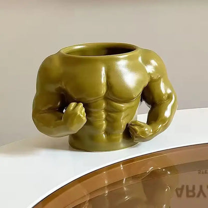GetMugged™ Muscle Man Pectorales Mugs Coffee Mug