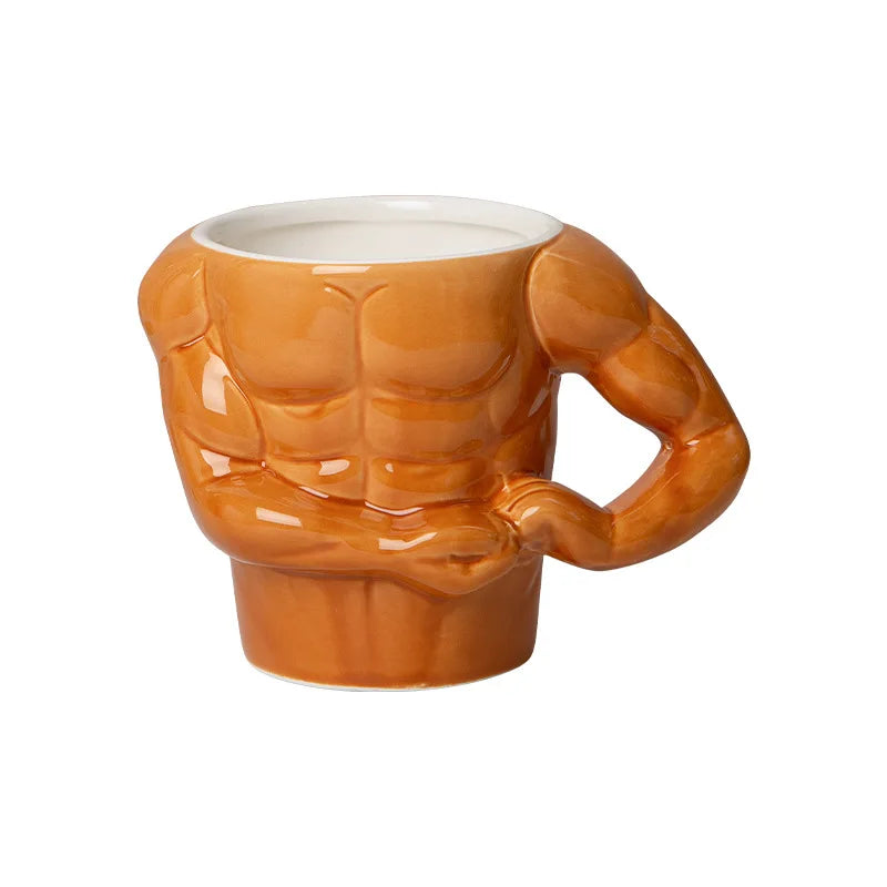 GetMugged™ Muscle Man Pectorales Mugs Coffee Mug