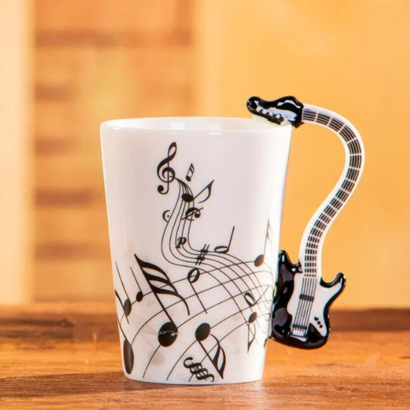 GetMugged™ Creative Music Ceramic Coffee Mug